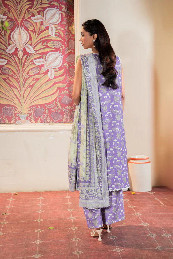 Printed – 3 Pc Lawn Suit (Lawn Dupatta)